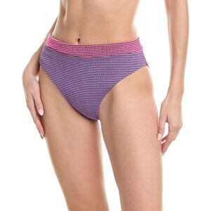 Agua Bendita Penelope Swim Bottom Purple Pink Bikini L